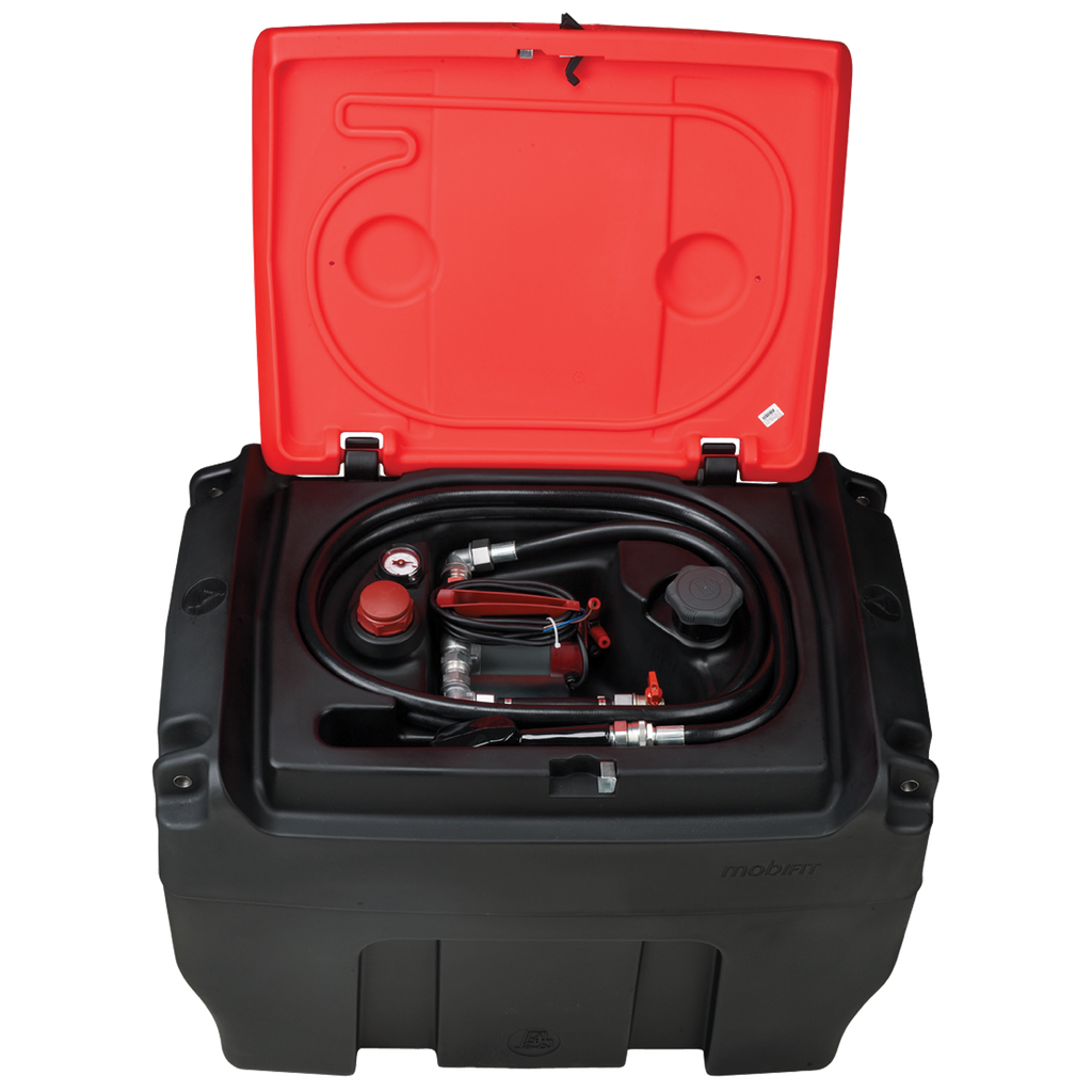 DEPÓSITO DE TRANSPORTE DE GASÓLEO DE POLIETILENO EQUIPADO CON 300 L.