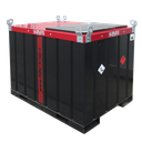 Depósito De Transporte De Gasóleo De Acero De Doble Pared Tankube Equipado Con 960 L, Para Grupo Electrógeno, Homologado Adr.