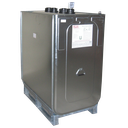 DEPÓSITO DE TRANSPORTE DE GASÓLEO DE ACERO/PE DE DOBLE PARED EQUIPADO CON 1000 L.