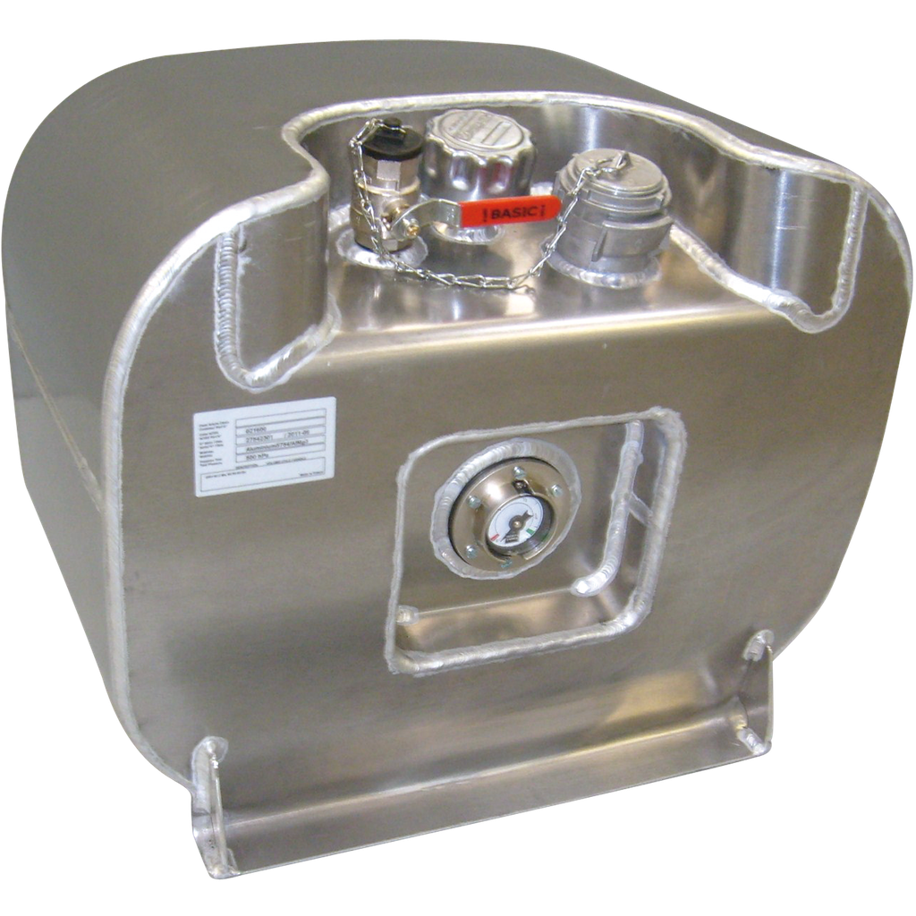 Depósito De Transporte De Gasóleo De Aluminio Equipado Con 150 L.
