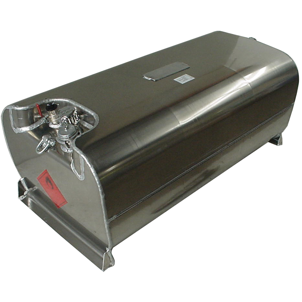 DEPÓSITO DE TRANSPORTE DE GASÓLEO DE ALUMINIO EQUIPADO CON 330 L.