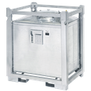 Depósito De Acero Galvanizado De Pared Simple, Capacidad De 200 Litros.