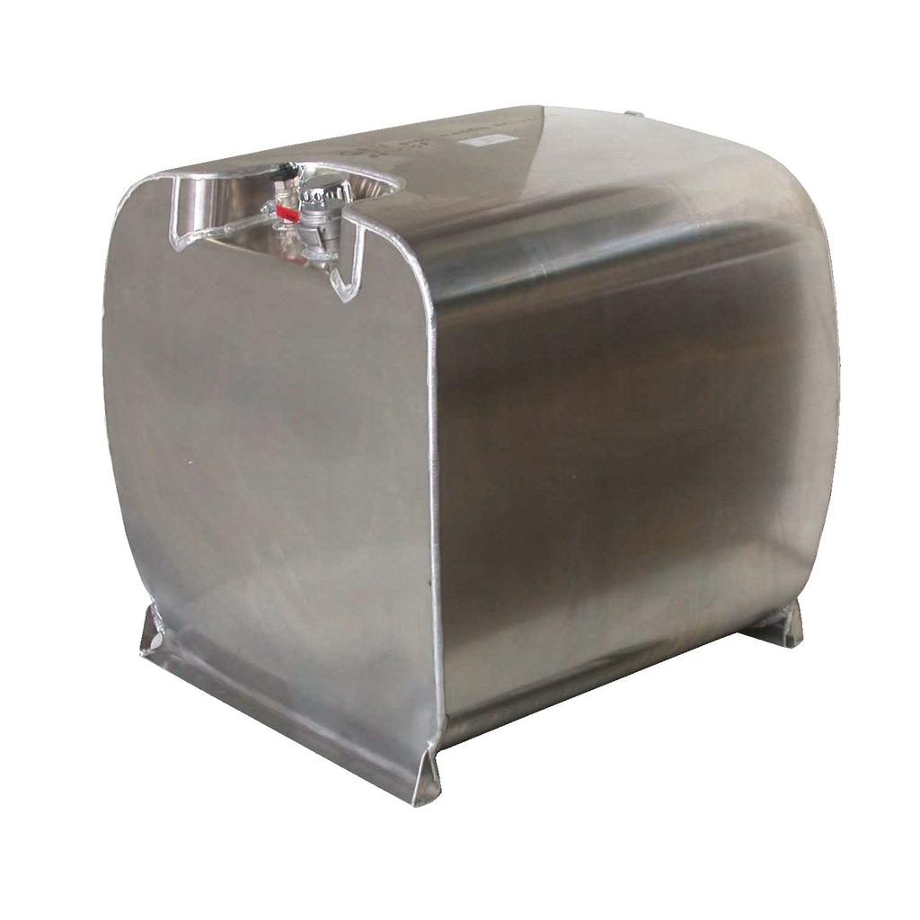 Tanque Rectangular De Transporte Equipado Con 330L De Aluminio Ultra Compacto Para Gasolina De 12V.