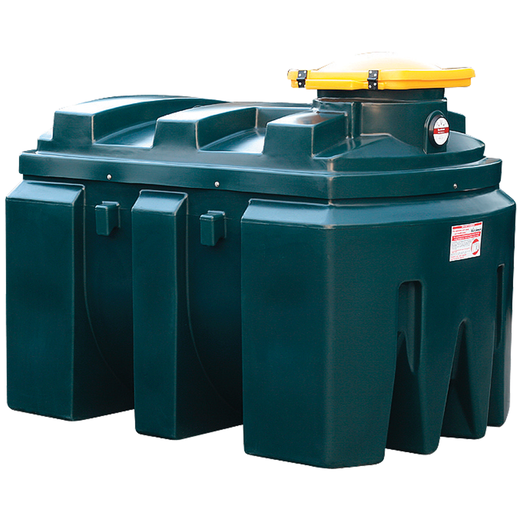 Depósito Waste Oil® De Almacenamiento Para Aceite Usado De 2500L En Polietileno De Doble Pared.