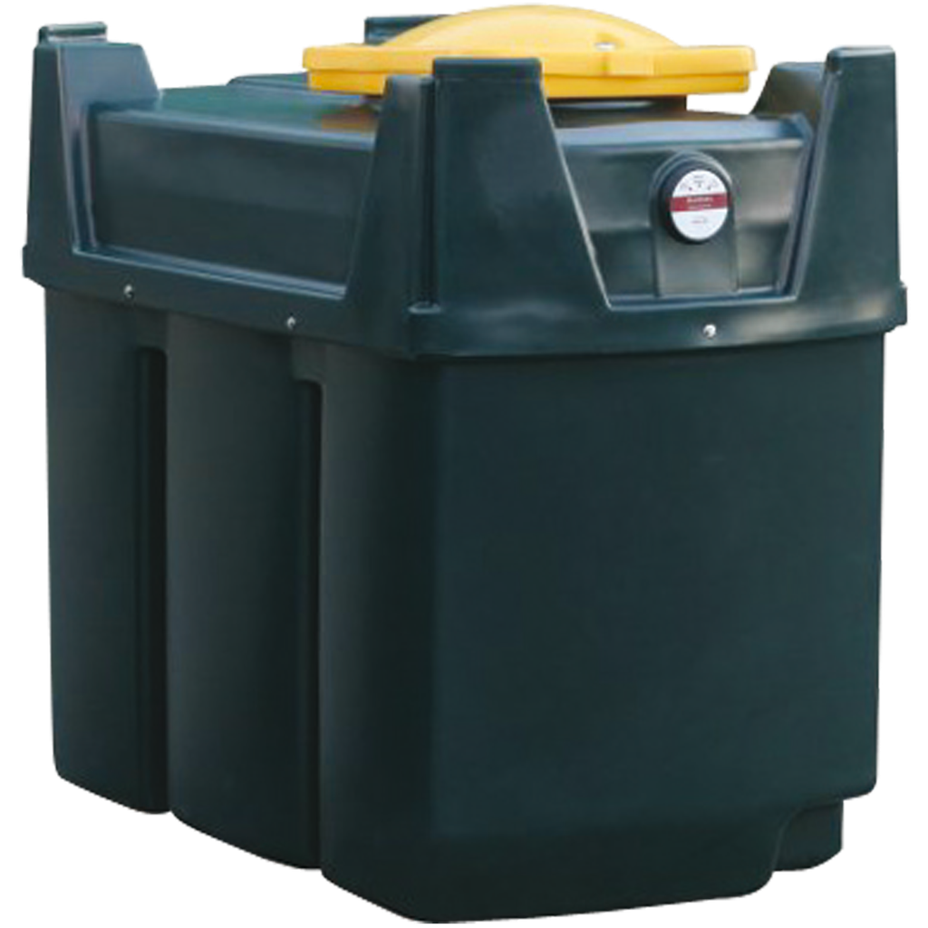 DEPÓSITO WASTE OIL® DE ALMACENAMIENTO DE ACEITE USADO DE 600L EN POLIETILENO DE DOBLE PARED.