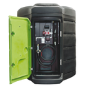 Depósito De Almacenamiento De Gasóleo De Polietileno De Doble Pared Equipado Con 5000L.