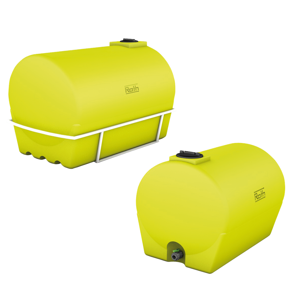 DEPÓSITO DE TRANSPORTE DE AGUA POTABLE Y USADA DE POLIETILENO DE PARED SIMPLE DE 3000L.