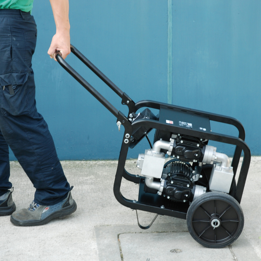KIT DE TRANSPORTE PARA BOMBA DE TRANSFERENCIA DE GASÓLEO.