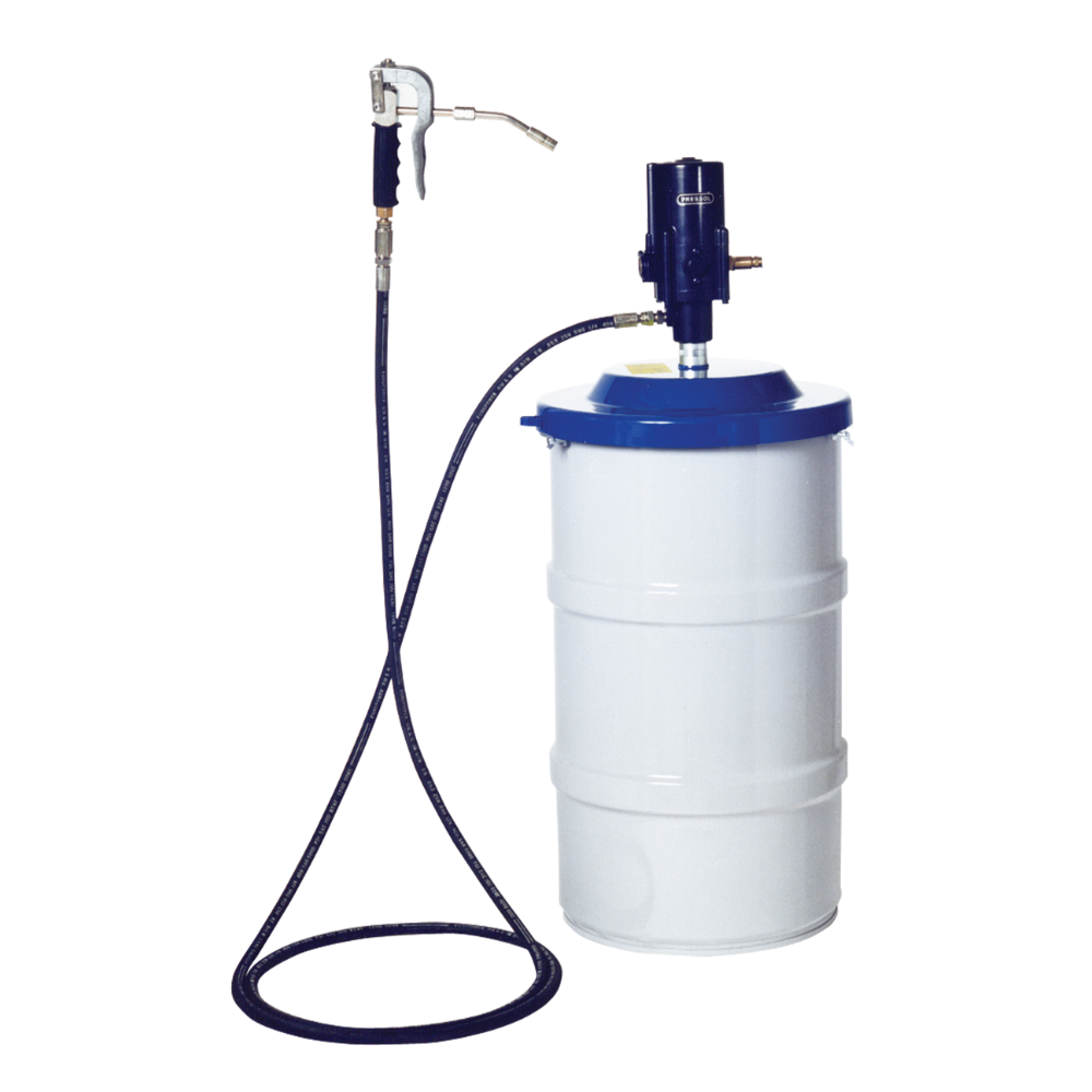 Conjunto Neumático Fijo De Distribución De Grasa Para Bidones, 50:1.