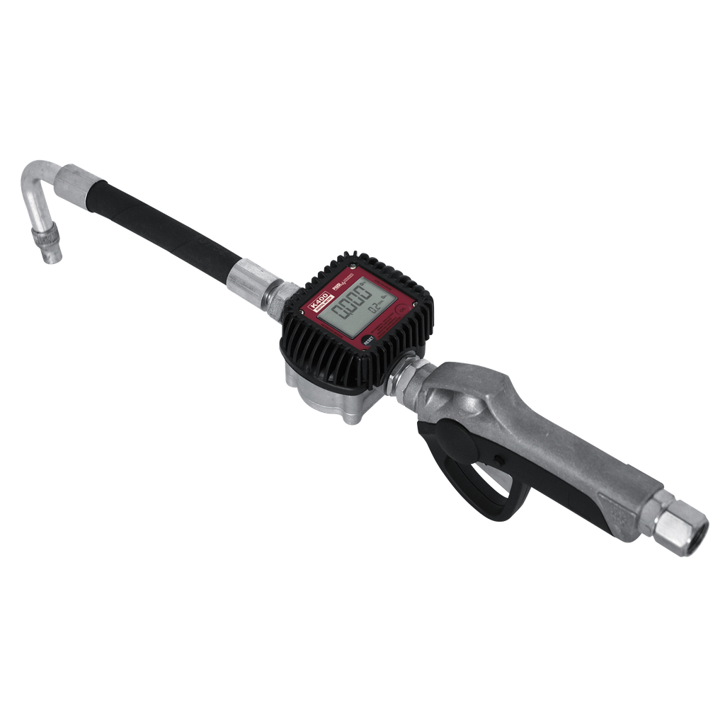 PISTOLA MANUAL DE DISTRIBUCIÓN DE ACEITE CON CONTADOR ELECTRÓNICO, 30 L/MIN.