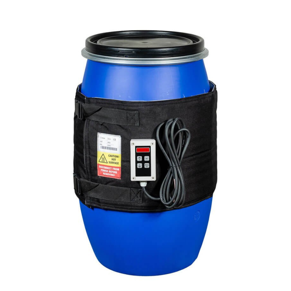 MANTA NEGRA CALEFACTORA PARA BIDONES 220L