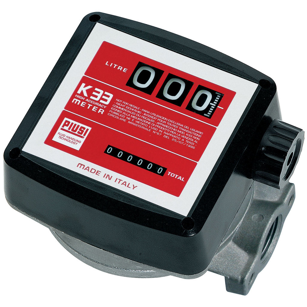 Contador Mecánico Gasoil De 3 Dígitos.