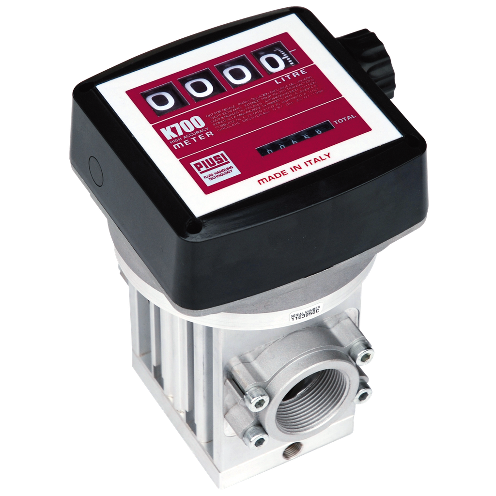 Contador Mecánico Gasoil De 4 Dígitos De Alto Flujo.