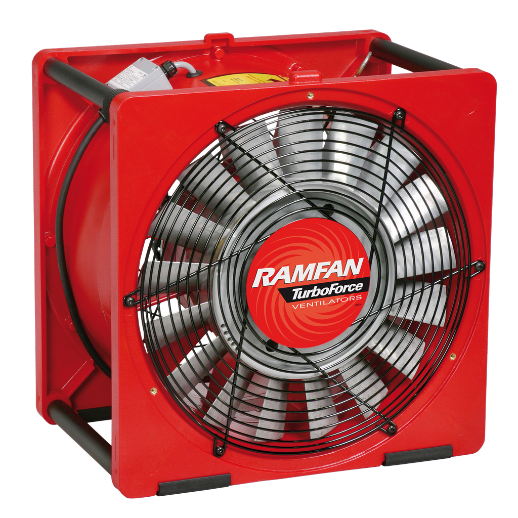 Ventilador Extractor Portátil, Ø 40 Cm Especial Para Bomberos.