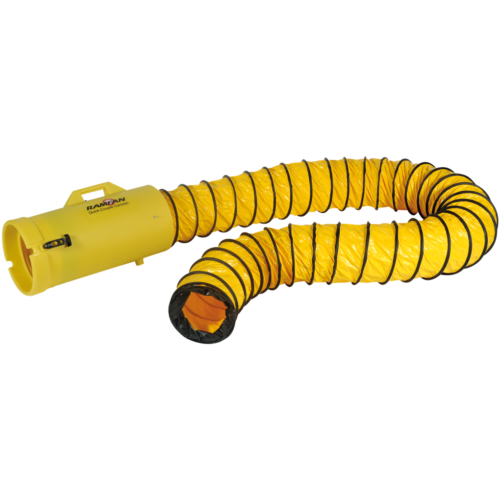 ESTUCHE DE CONEXIÓN RÁPIDA CON CONDUCTO Ø 20 CM, 4.6M