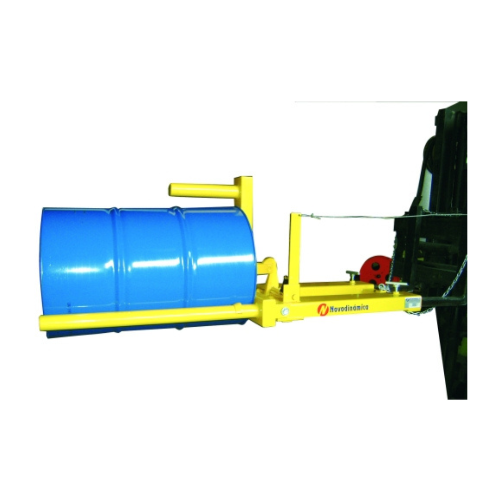 Implemento Volteador Bidones Para Carretilla