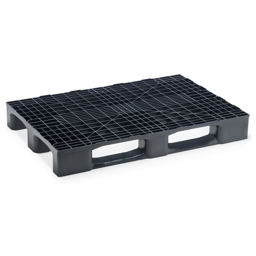 Lot De 10 Palets Pe 1200 X 800Mm 3 Patines