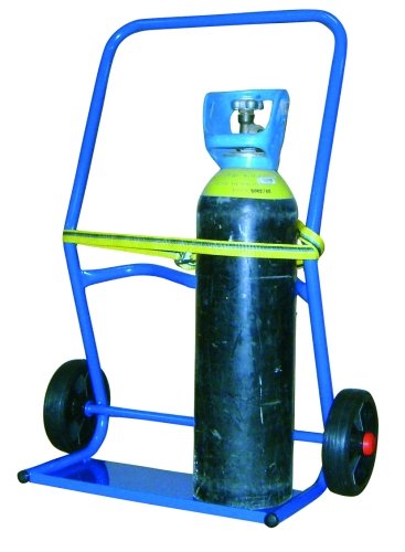 Carro Con 2 Ruedas Para 2 Botellas De Gas