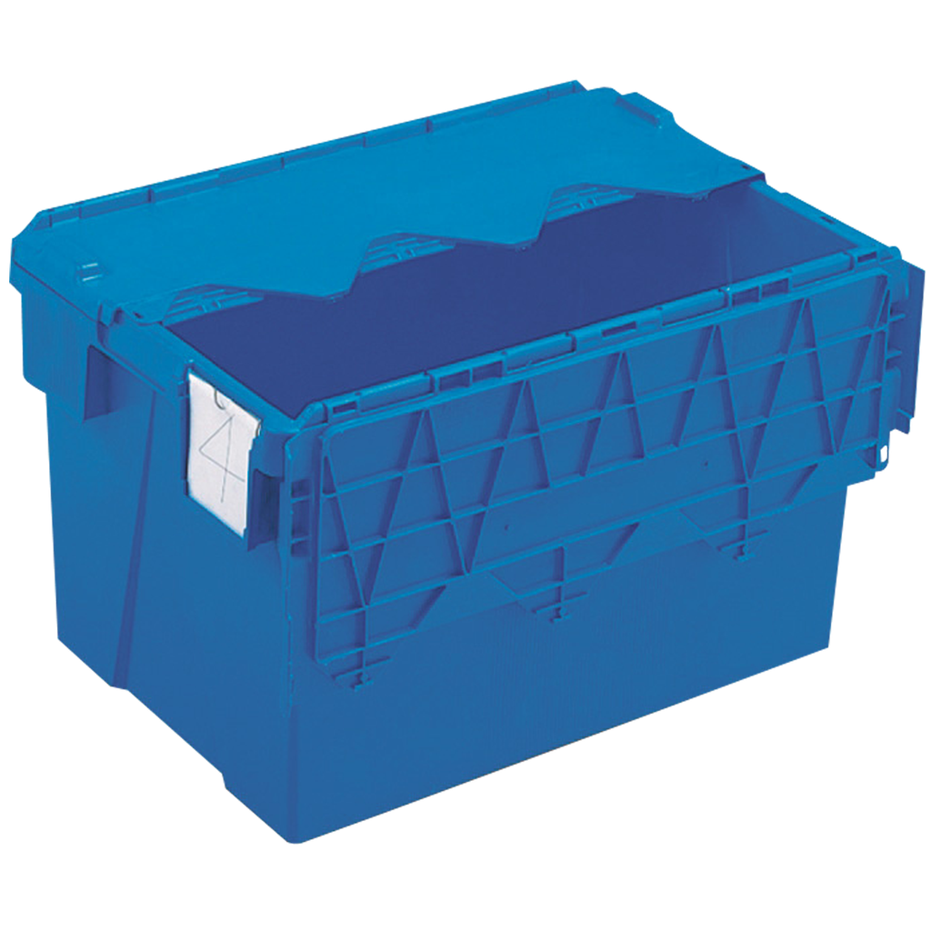 Cubeto Apilable Con Tapa Integrada, Capacidad De 65 Litros.