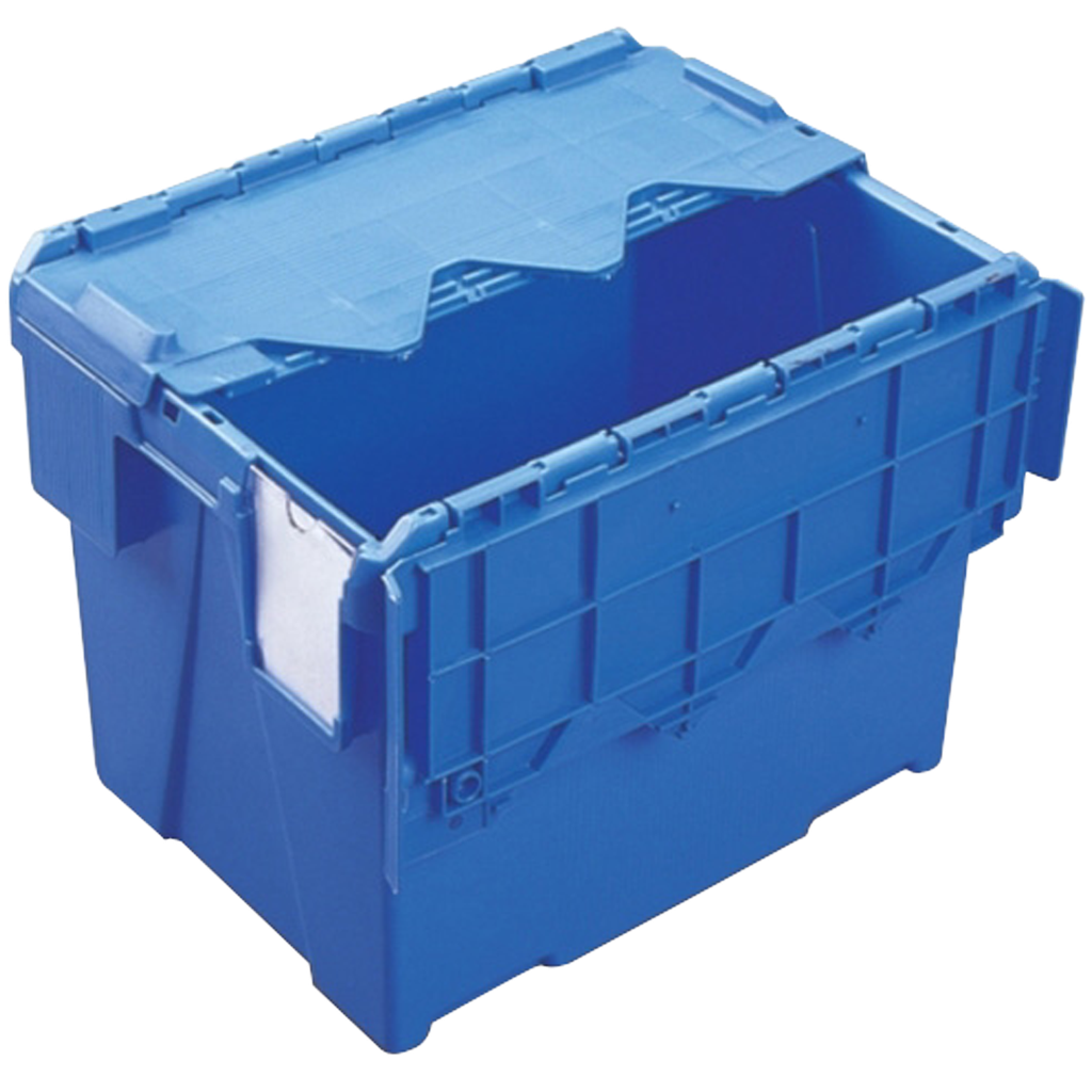 CUBETO APILABLE CON TAPA INTEGRADA, CAPACIDAD DE 25 LITROS.