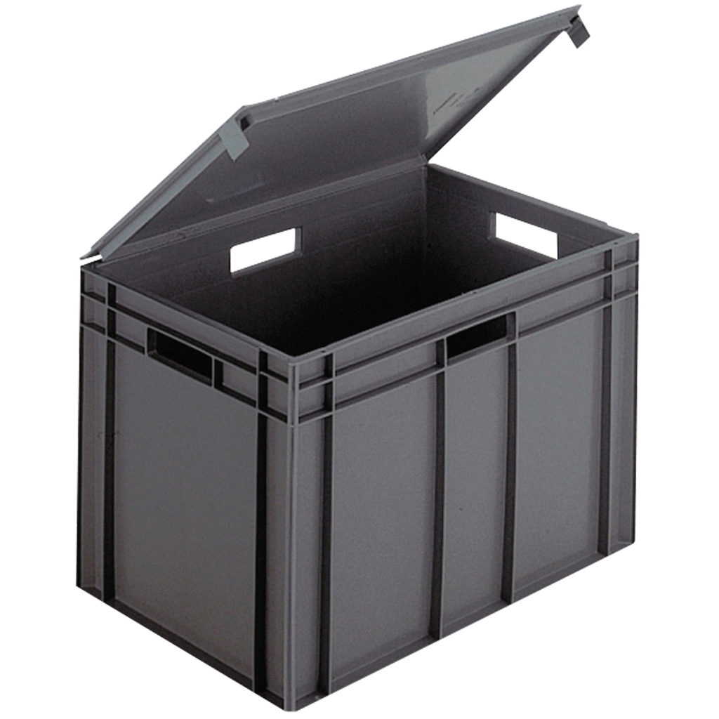 CUBETO APILABLE CON TAPA INTEGRADA, 75 LITROS.