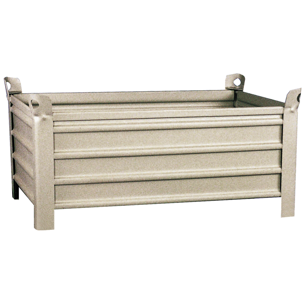 CAJA-PALET METÁLICA CON PATAS DE 1235 X 835 X 700 MM.