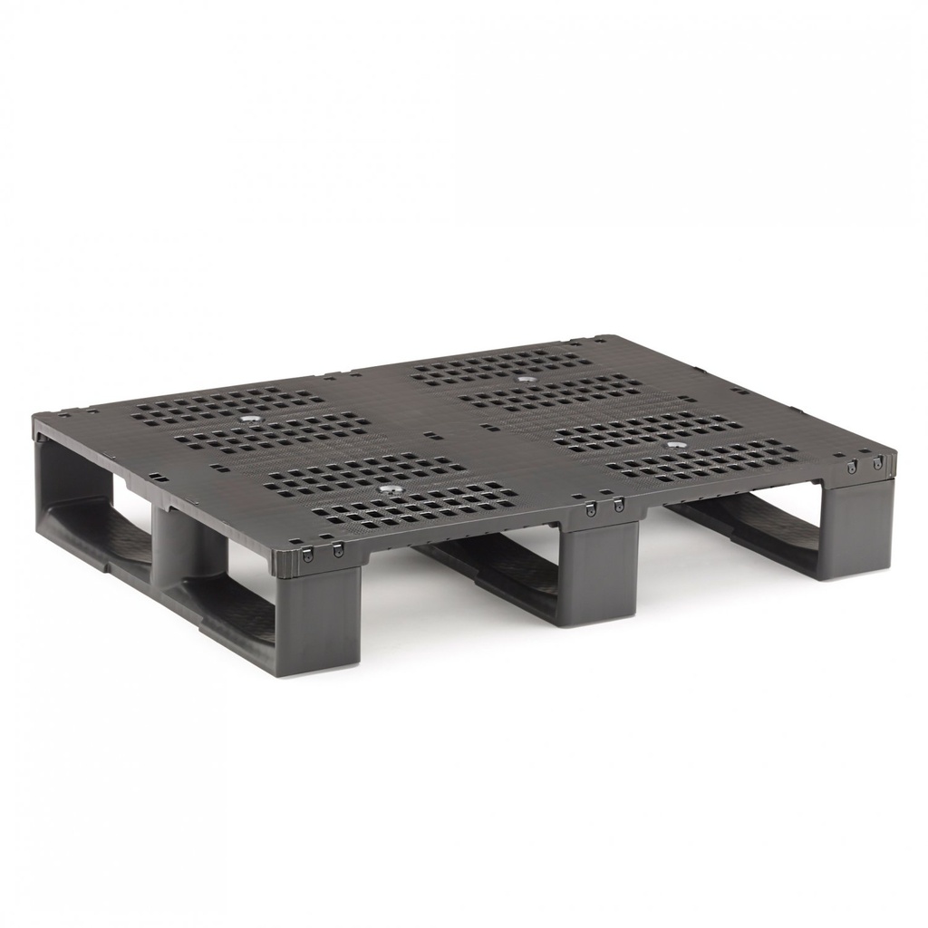 LOTE DE 10 PALETS PP 800 X 600MM 3 PATINES