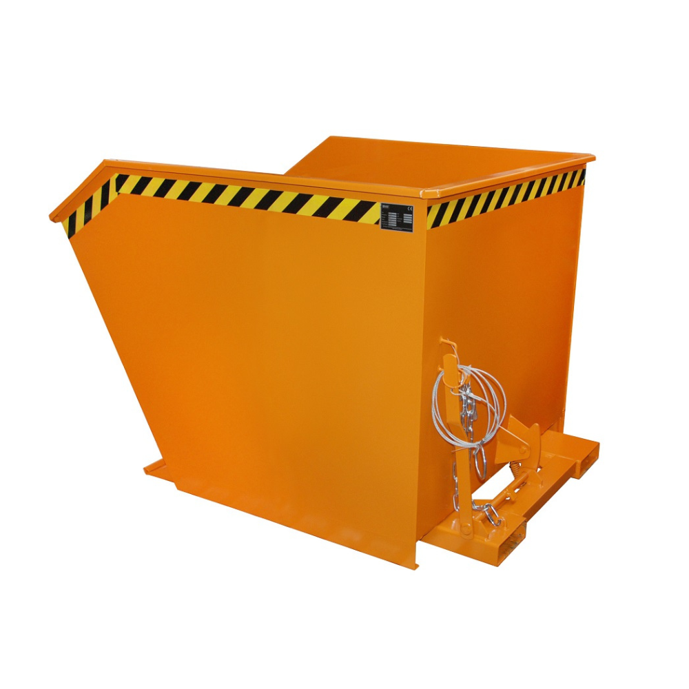 CONTENEDOR BASCULANTE DE PERFIL BAJO, 1500 L.