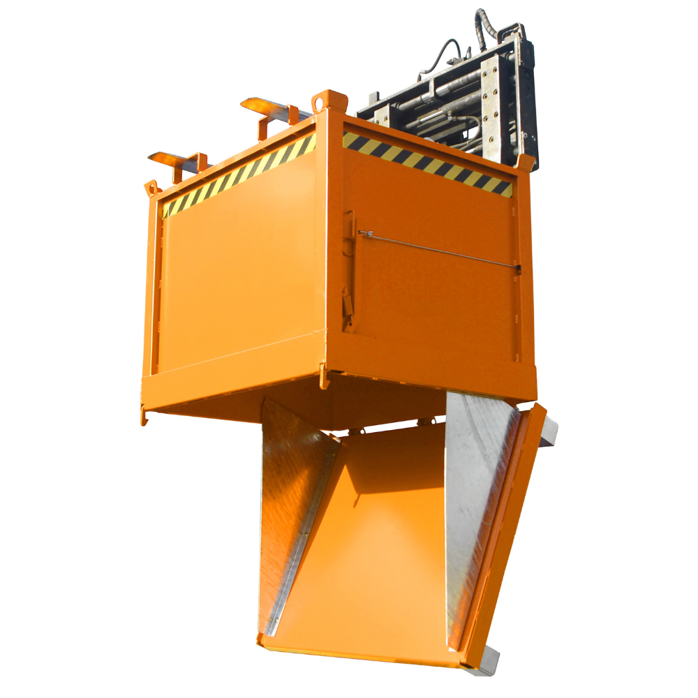 Contenedor Apertura Inferior Cúbico De 1500 L.