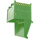 CONTENEDOR APERTURA INFERIOR CÚBICO DE 1500 L.