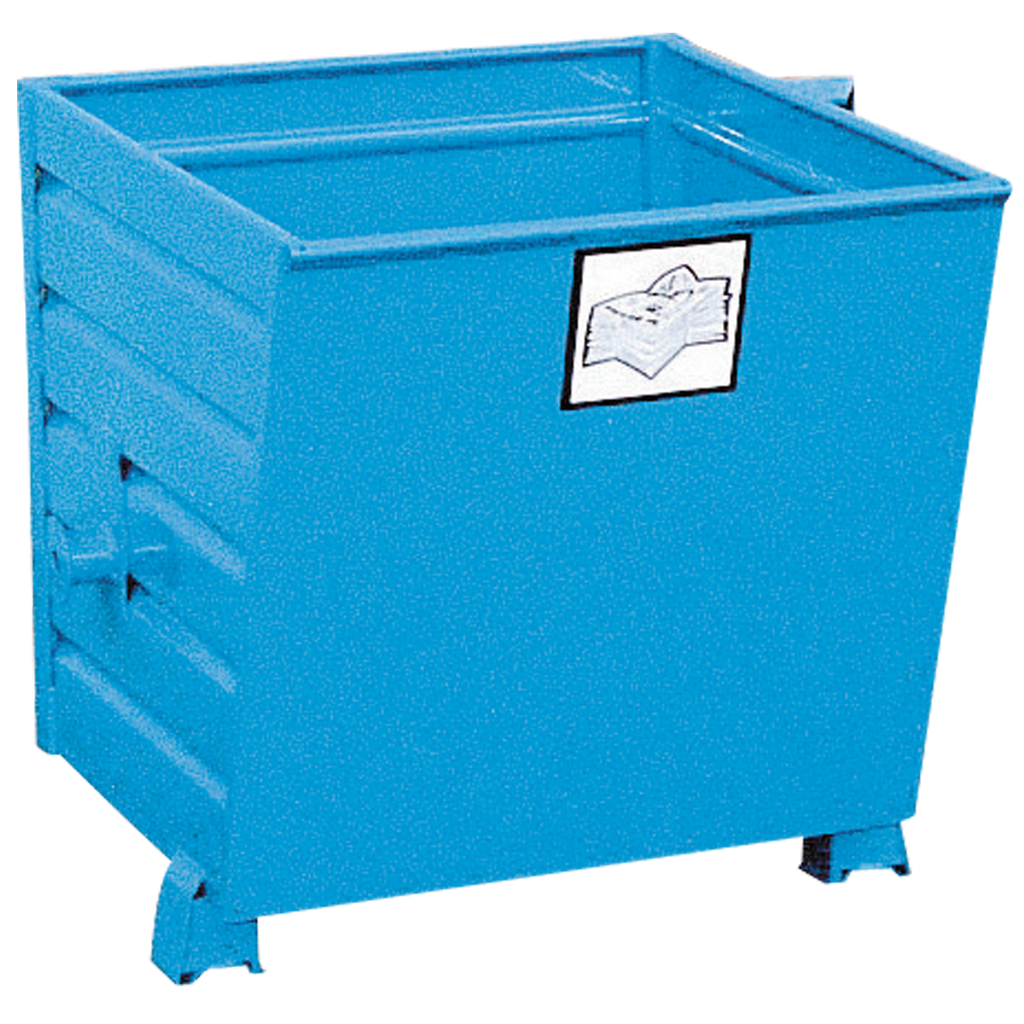 CONTENEDOR CON VUELCO OPCIONAL, 1500 L.