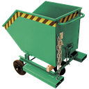 Carro Basculante Con Fundas, Capacidad De 400 Litros.