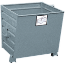 CONTENEDOR CON VUELCO OPCIONAL, 700 L.