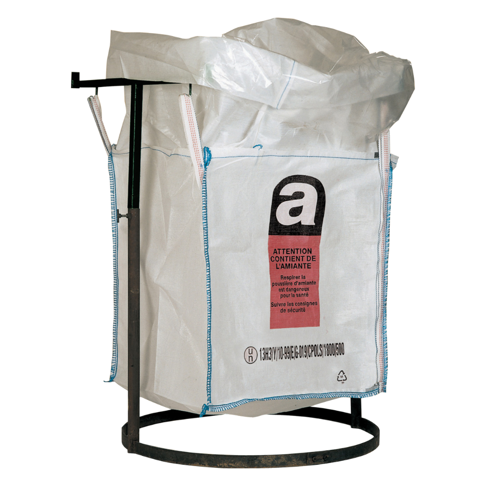 Big Bag Para Amianto Con Camisa De Cierre 90 X 90 X 105 Cm