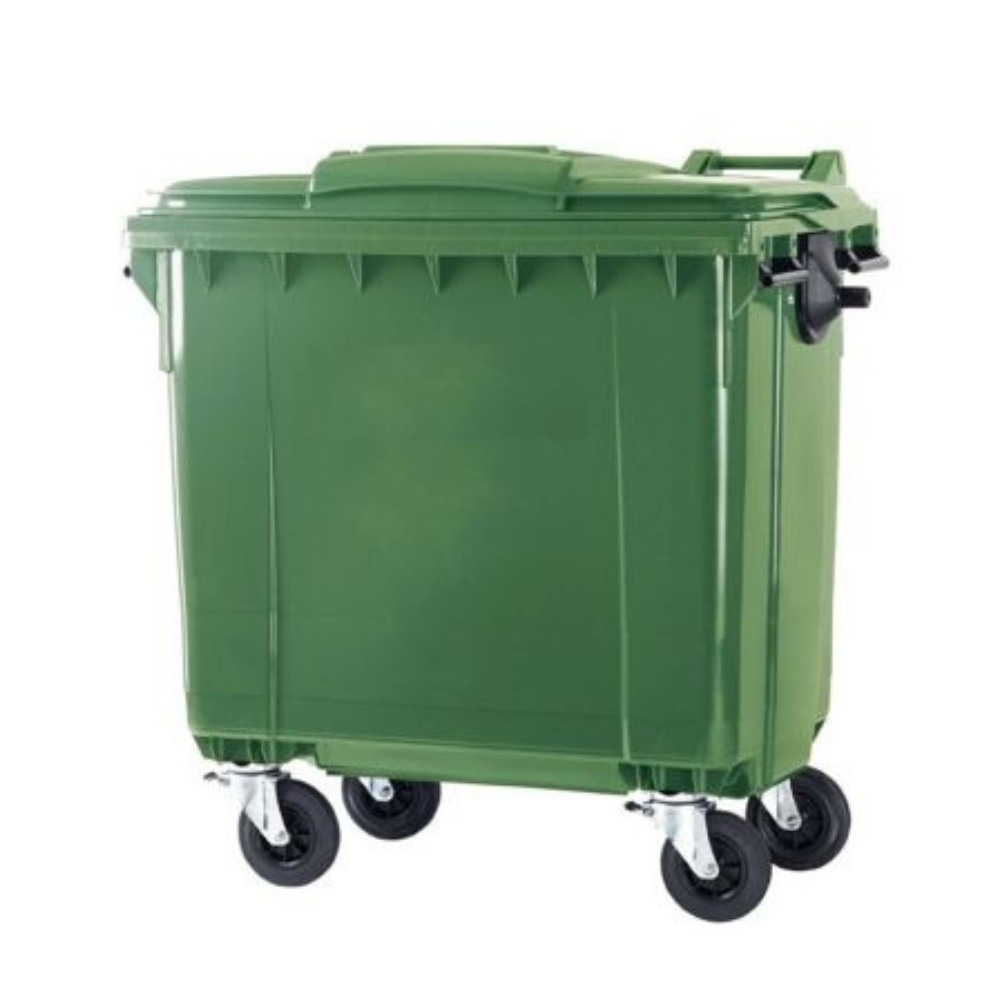 Contenedor 1100L En Color Verde