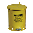 Papelera Para Residuos Aceitosos Y Disolventes De 23 Litros.