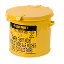 Papelera Para Residuos Aceitosos Y Disolventes De 8 Litros.