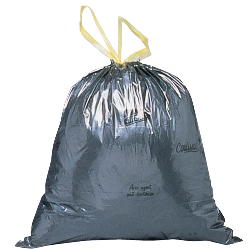 100 Bolsas De Basura Nf Con Cierre De Cordón, 100 L.