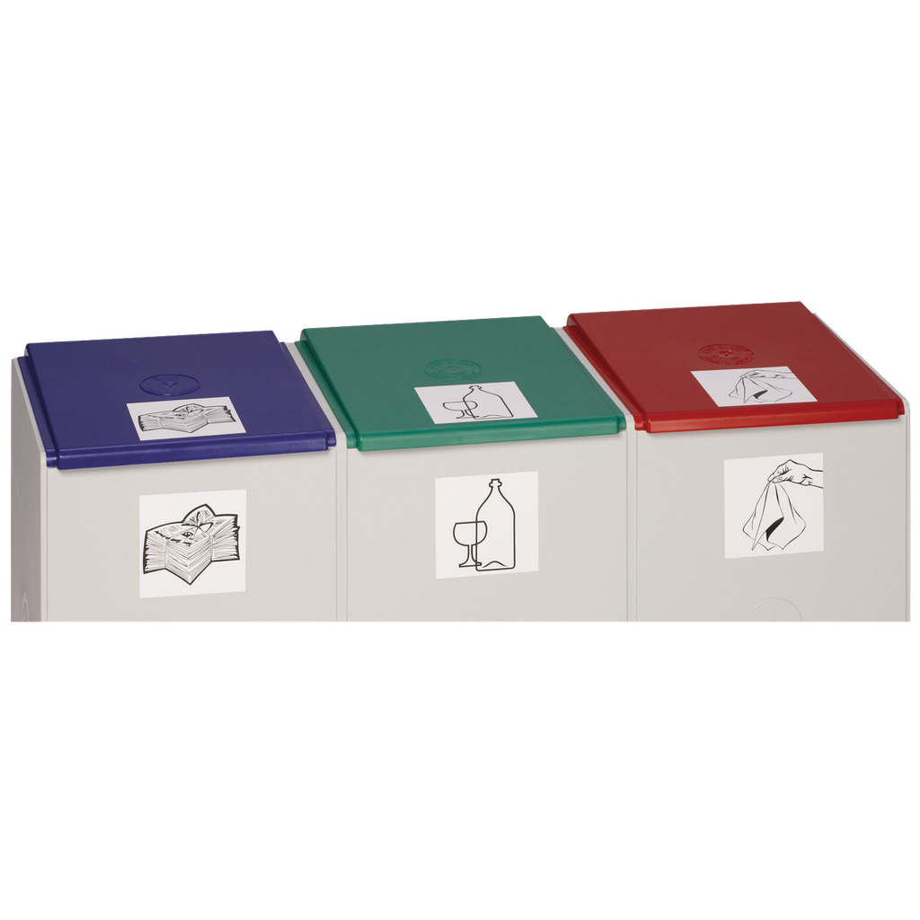 Tapa De Plástico Para Recolectores De Plástico De 60 L.