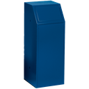 PAPELERA METÁLICA ECONÓMICA PARA RECOGIDA SELECTIVA, 72 L.