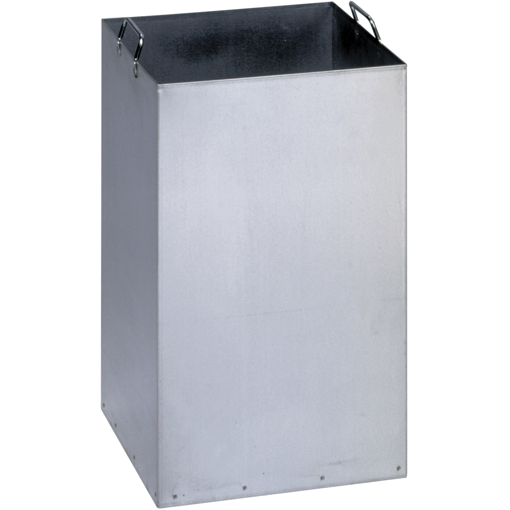 CUBO INTERIOR DE ACERO PARA RECOLECTORES DE PLÁSTICO DE 40 L.