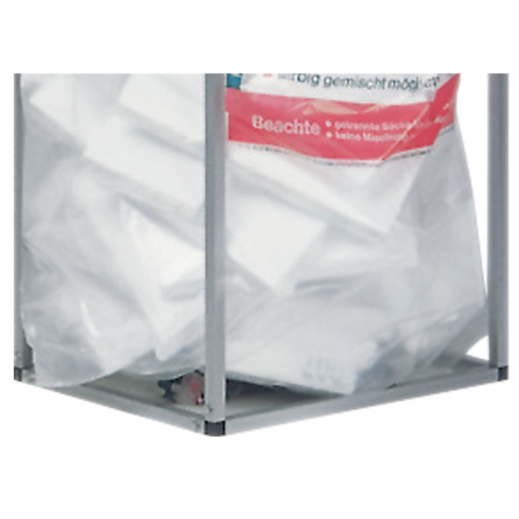 Ruedas Y Fondo Para Soporte Para Bolsas De Basura, De 240 A 1500 L.