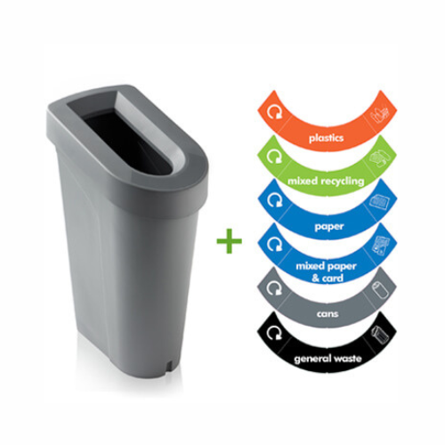 CONTENEDOR PARA RECICLAJE 70 LITROS