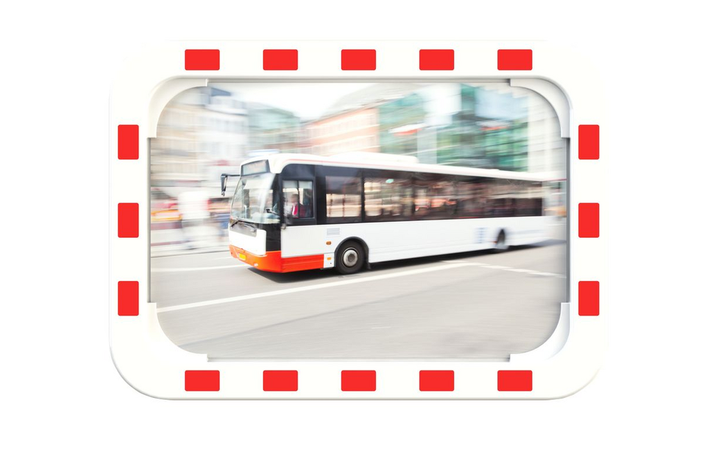 Espejo De Tráfico De 40X60Cm