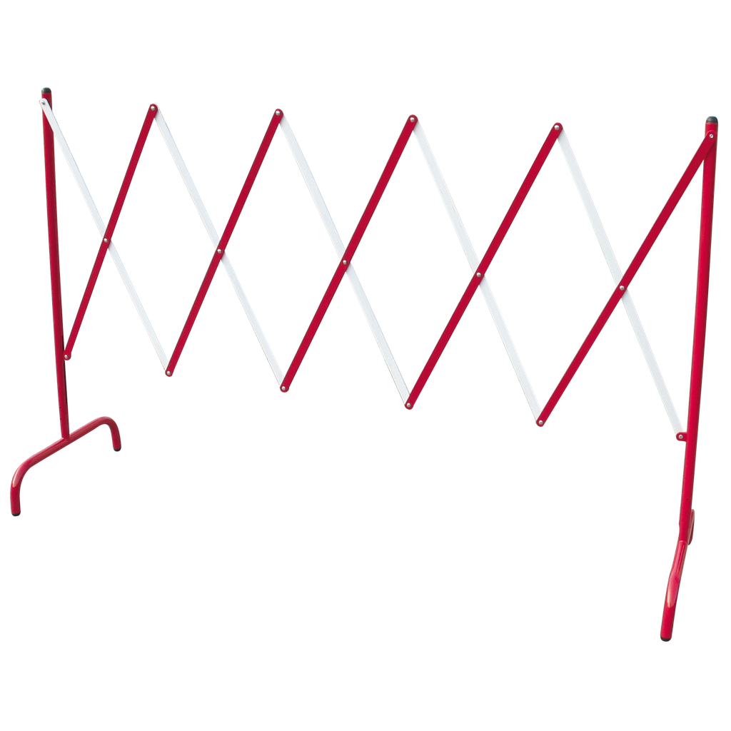 Barrera De Obra Extensible De Acero.