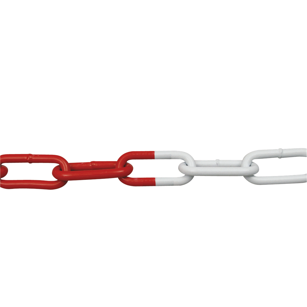 Cadena De Señalización Temporal De Metal.