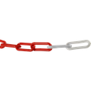 CADENA DE SEÑALIZACIÓN TEMPORAL DE PLÁSTICO.