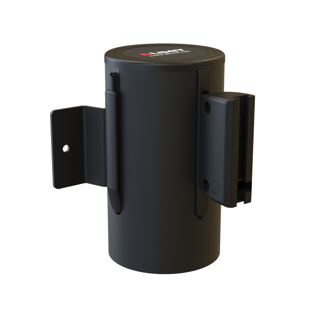 Cinta Retractil Mural 3 Metros Con Cabezal Negro Y Cinta