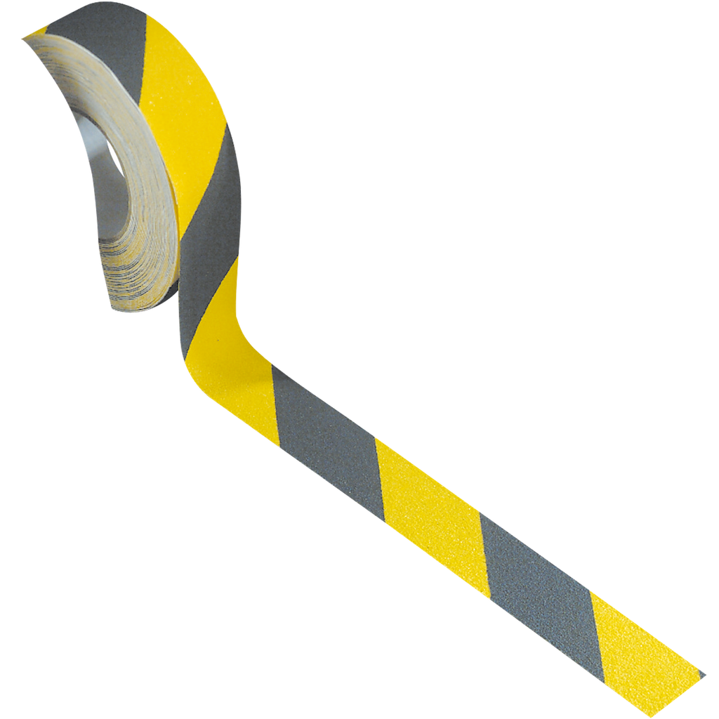 Cinta Antideslizante Autoadhesiva Amarilla/Negra.