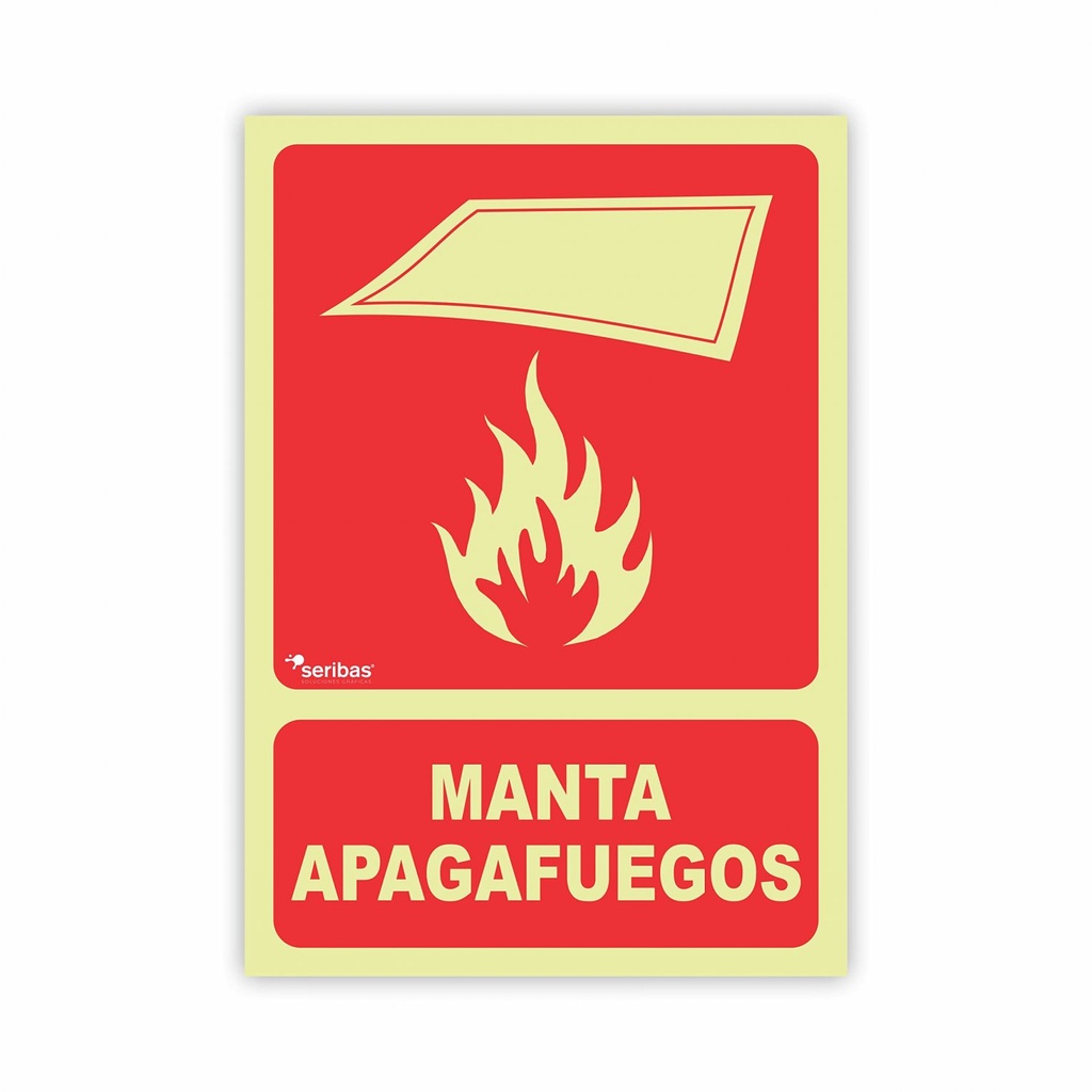 ADHESIVO/LETRERO REFLECTANTE MANTA APAGAFUEGOS